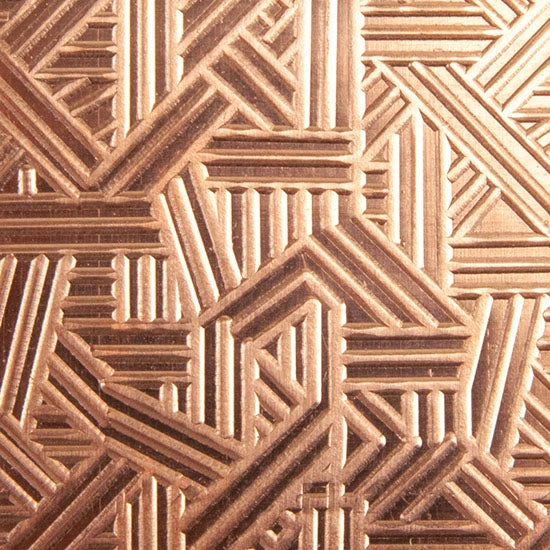 Textured Metal - Which Way - Copper