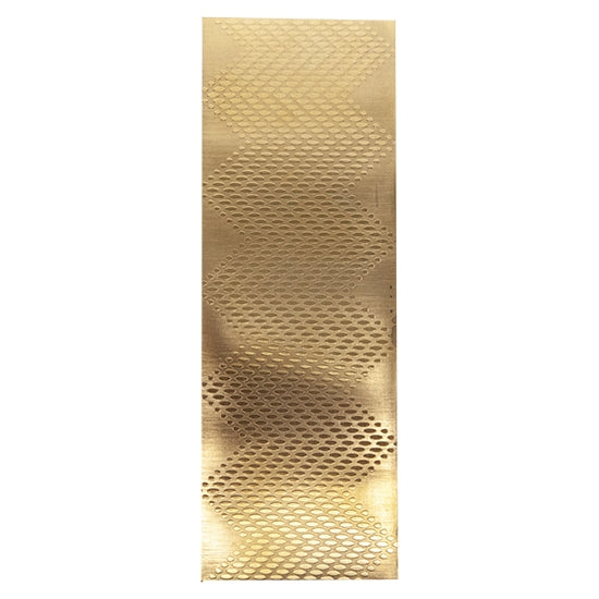 Textured Metal - Granulated Chevron bronze