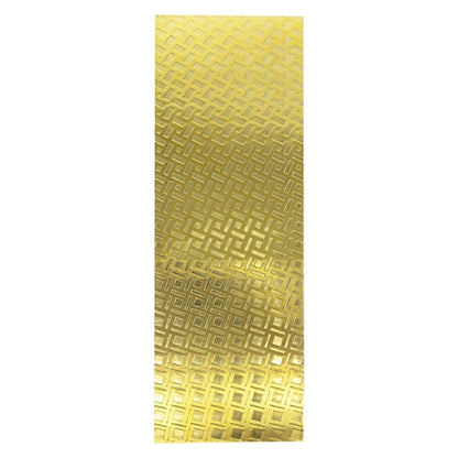 Textured Metal - Busy Bricks brass