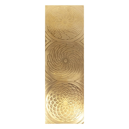 Textured Metal - Mandala Swirls bronze