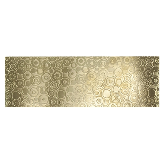 Textured Metal - Mod Circles brass