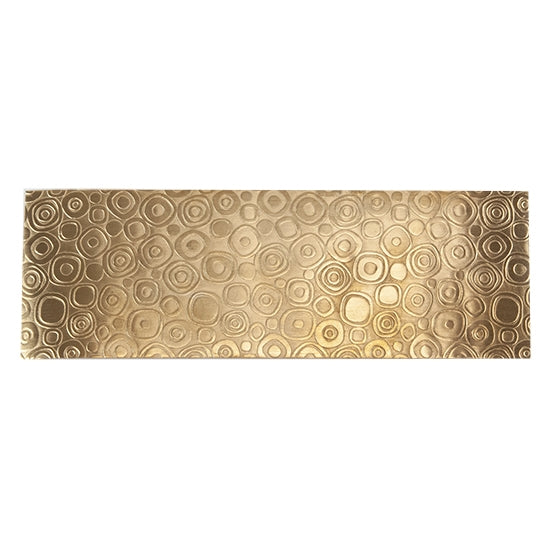 Textured Metal - Mod Circles bronze