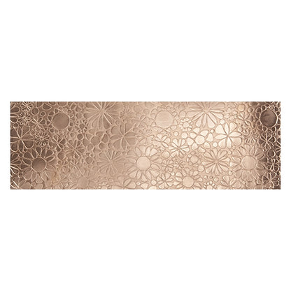 Textured Metal - Flower Patch copper
