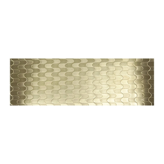 Textured Metal - Connector  brass