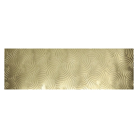 Textured Metal - Pinwheel  brass