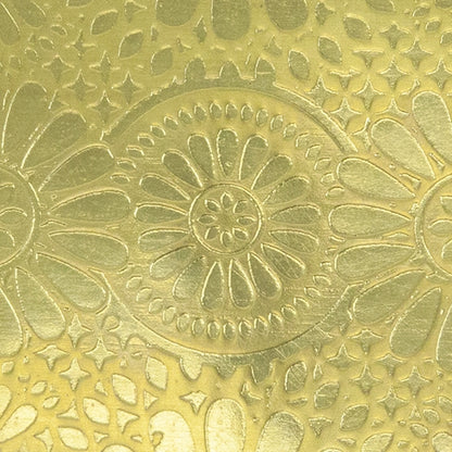 Textured Metal - Ferris Wheel  brass
