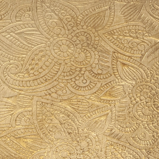 Textured Metal - Faint Paisley bronze