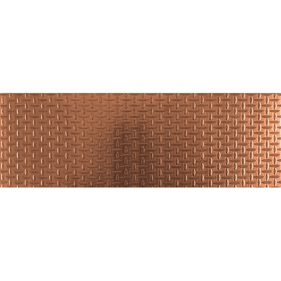 Textured Metal - Screen Door - Copper