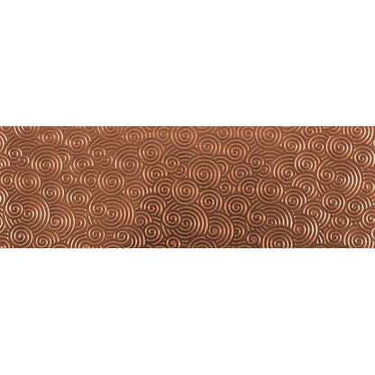 Textured Metal - Curly Swirly - Copper