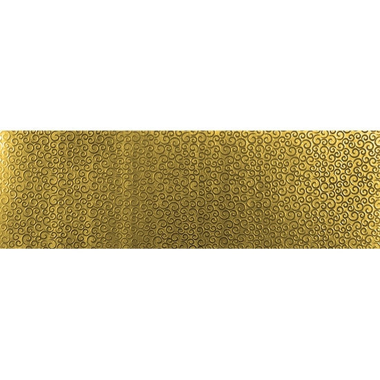 Textured Metal - Mini Gust of Wind - Brass 22 gauge