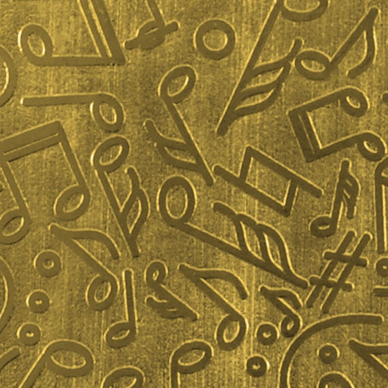 Textured Metal - Jazz - Brass 22 gauge