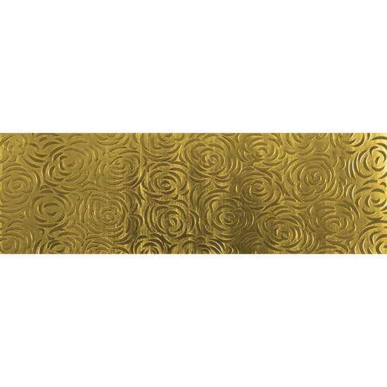 Textured Metal - Bed of Roses - Brass 22 gauge