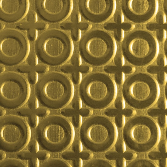 Textured Metal - O Positive - Brass 22 gauge