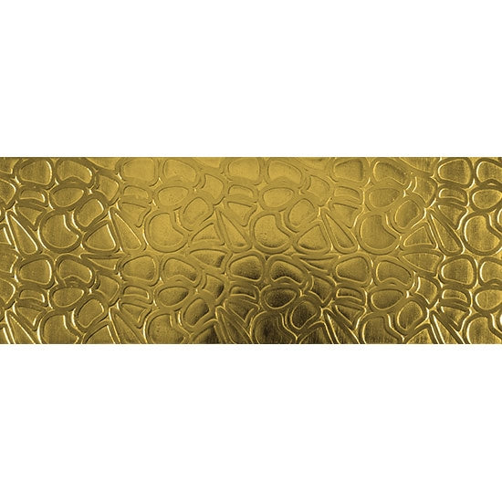 Textured Metal - Cobblestone - Brass 22 gauge