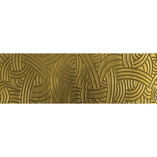 Textured Metal - Interchange - Brass 22 gauge