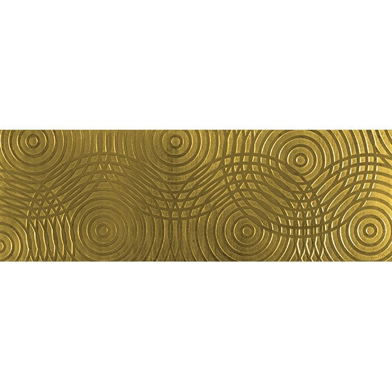 Textured Metal - Sonar - Brass 22 gauge