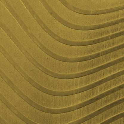 Textured Metal - Full Body Wave - Brass 22 gauge