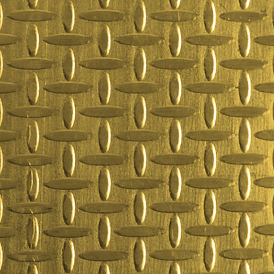 Textured Metal - Screen Door - Brass 22 gauge