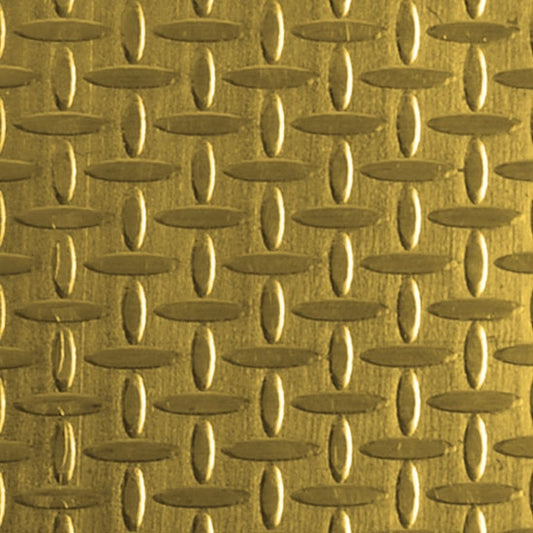 Textured Metal - Screen Door - Brass 22 gauge