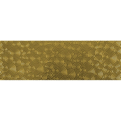 Textured Metal - Curly Swirly - Brass 22 gauge - Cool Tools