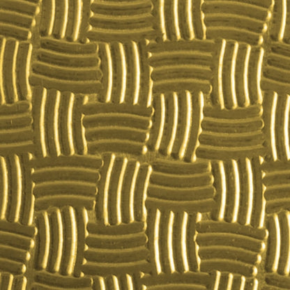 Textured Metal - Easter Basket - Brass 22 gauge