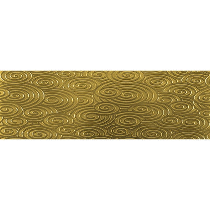 Textured Metal - Round About - Brass 22 gauge