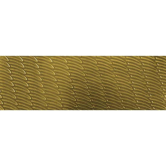 Textured Metal - Going Bananas - Brass 22 gauge