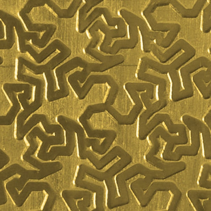 Textured Metal - Tessellation - Brass 22 gauge