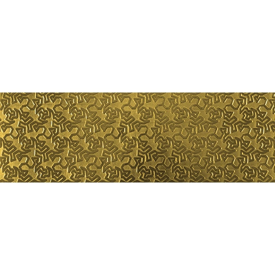 Textured Metal - Tessellation - Brass 22 gauge