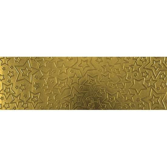 Textured Metal - Star Struck - Brass 22 gauge