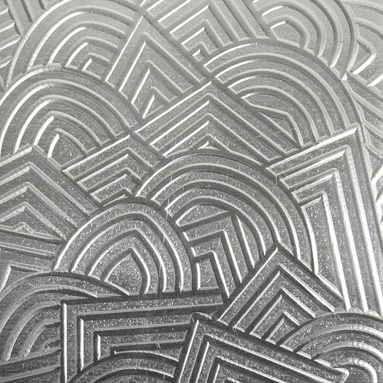 Textured Metal - Geo Storm - Argentium® Silver