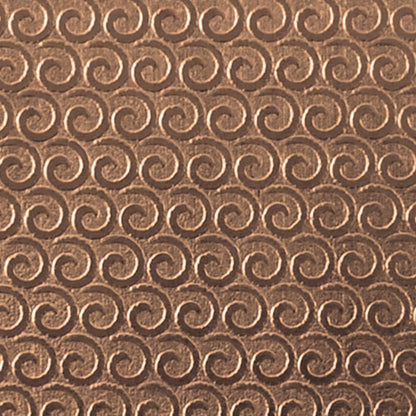 Textured Metal - Perpetual Curl - Bronze 22 gauge