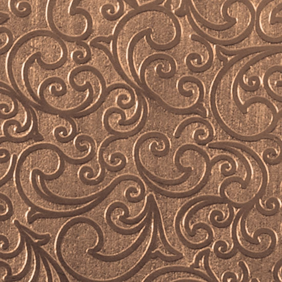 Textured Metal - Whirlwind Small - Bronze 22 gauge