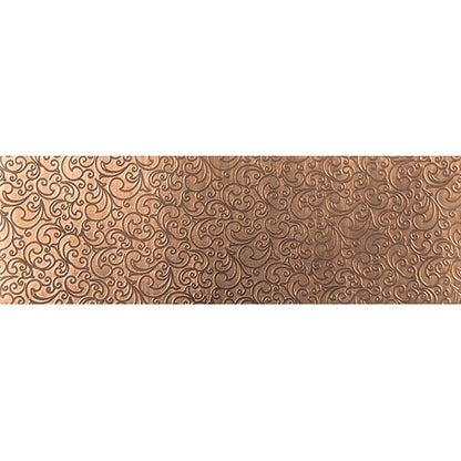 Textured Metal - Whirlwind Small - Bronze 22 gauge