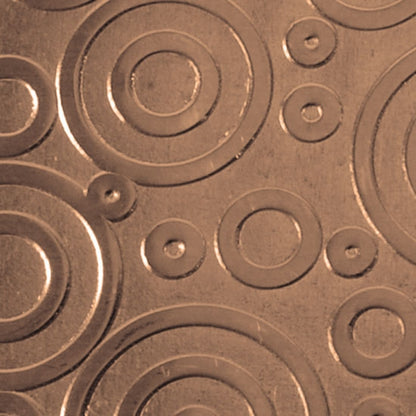 Textured Metal - Bubble Trouble - Bronze 22 gauge - Cool Tools