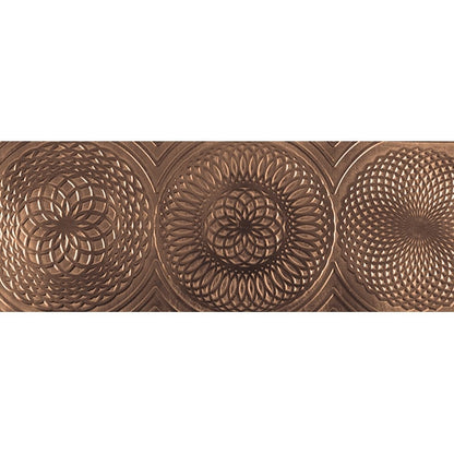 Textured Metal - Mandala - Bronze 22 gauge
