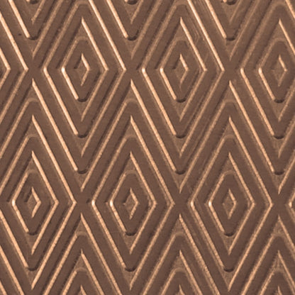 Textured Metal - Checkered Past - Bronze 22 gauge