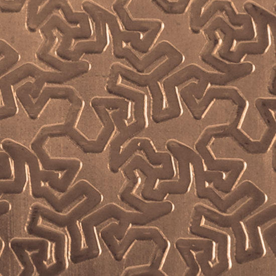 Textured Metal - Tessellation - Bronze 22 gauge