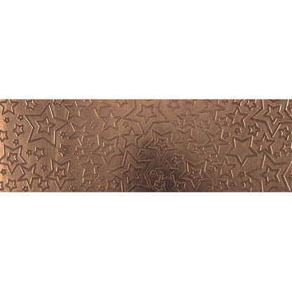 Textured Metal - Star Struck - Bronze 22 gauge