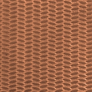 Textured Metal - Tire Tracks copper 