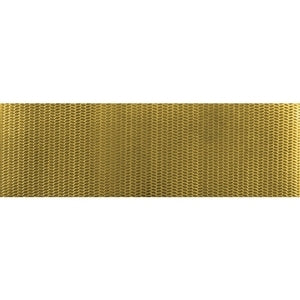 Textured Metal - Tire Tracks brass