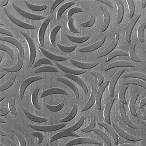 Textured Metal - Bed of Roses - Sterling Silver