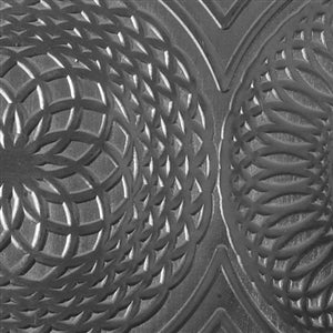 Textured Metal - Mandala - Fine Silver