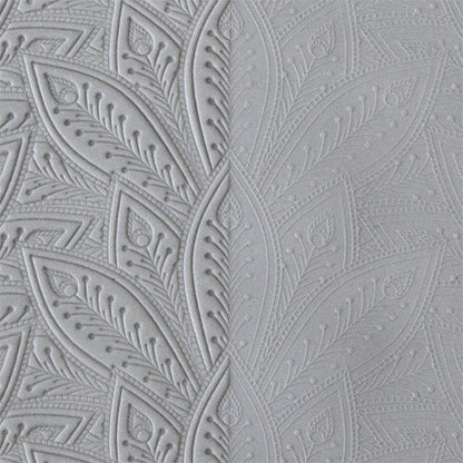 Vice Versa Texture - Peacock Party sample rolled into clay