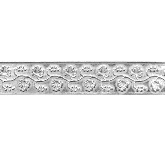 Patterned Wire - Sterling Silver - Grapevine 20 gauge Dead Soft - 6" Min