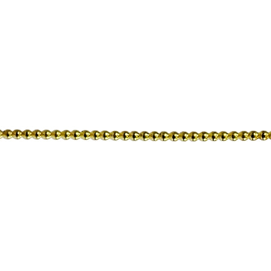 Patterned Wire - Brass - Beaded 20 gauge - 6" Min