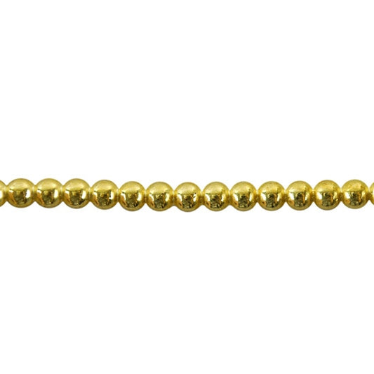 Patterned Wire - Brass - 3mm Polka Dot 8 gauge Dead Soft - 6" Min