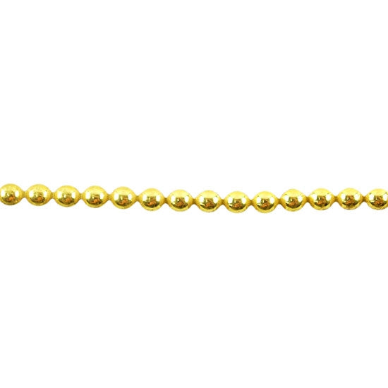 Patterned Wire - Brass - 3mm Polka Dot 16 gauge Dead Soft - 6" Min