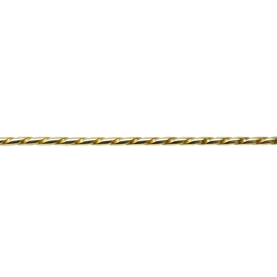 Patterned Wire - Brass - Rope #3 16 gauge Dead Soft - 6