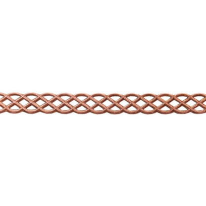 Patterned Wire - Copper - Knot 20 gauge Dead Soft - 6"